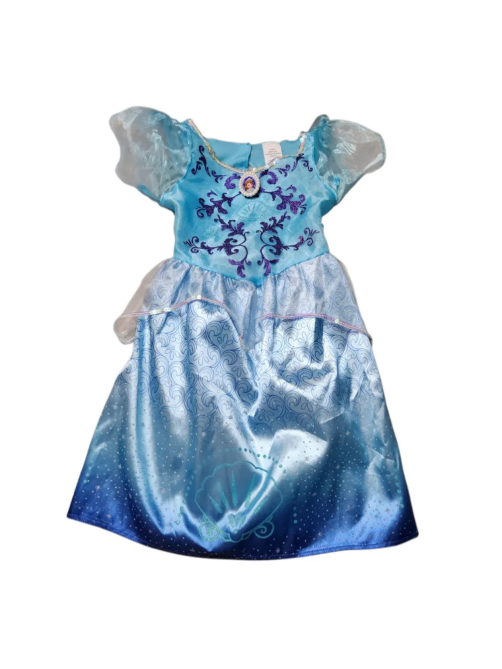 Disney Sofia the First 4-6X Blue Purple Princess Costume Dress